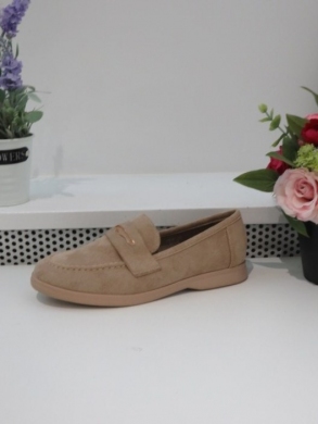Mokasyny damskie na płaskim (36-41) 1741 BEIGE