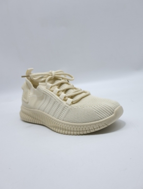 Buty sportowe damskie na płaskim (36-41) 1733 BEIGE