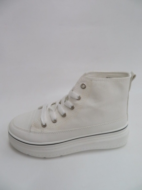 Trampki damskie na koturnie (36-41) 2021 WHITE