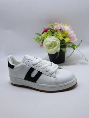 Buty sportowe damskie na płaskim (36-41) JDJ-53 WH/BLACK
