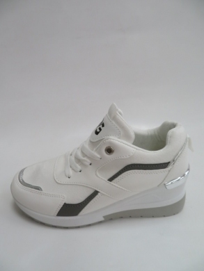 Buty sportowe damskie na koturnie (36-41) XN-113 WHITE