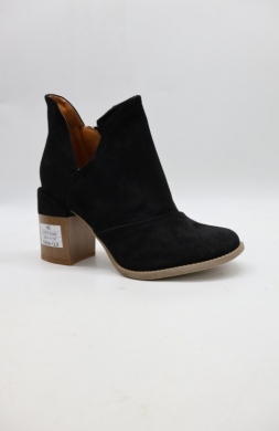 Botki damskie na obcasie (36-41) A5616 BLACK