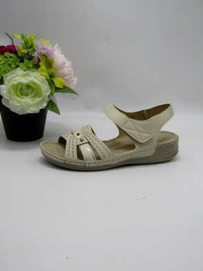 Sandały damskie na płaskim (36-42) 21004-4 BEIGE