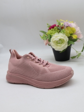Buty sportowe damskie na płaskim (36-41) FB-10 PINK