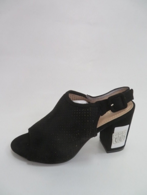 Sandały damskie na obcasie (36-41) WS204 BLACK