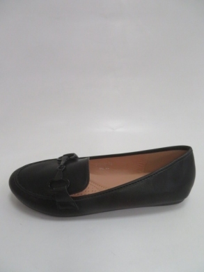 Mokasyny damskie na płaskim (36-41) TU212 BLACK