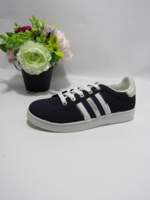 Buty sportowe damskie na płaskim (36-41) QS-62 NAVY