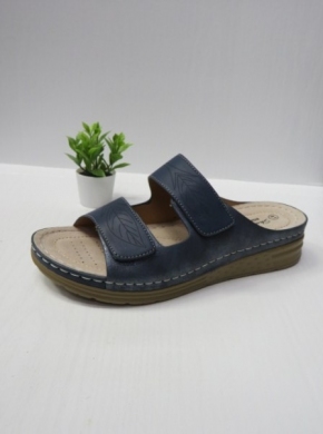 Klapki damskie na koturnie (36-41) 4013 NAVY