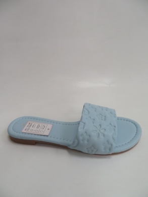 Klapki damskie na płaskim (36-41) 5014  BLUE
