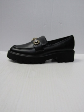 Mokasyny damskie na płaskim (36-41) YDF-24A BLACK