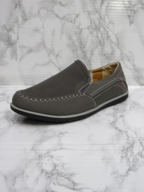 Mokasyny męskie (41-46) E1959-3 GREY