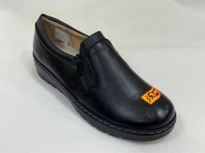 Półbuty damskie na płaskim (36-41) 123-1 BLACK