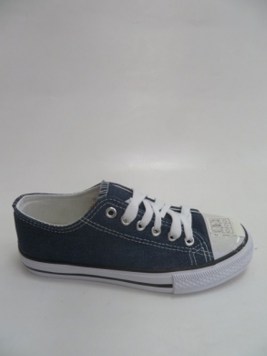Trampki damskie na płaskim (36-41) WQ801 DBLUE