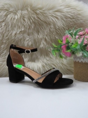 Sandały damskie na obcasie (36-41) HC675 BLACK