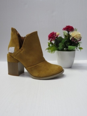 Botki damskie na obcasie (36-41) A5706-32 CAMEL