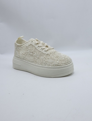 Buty sportowe damskie na płaskim (36-41) SL8832 BEIGE