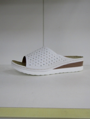 Klapki damskie na koturnie (36-41) N22-1067 WHITE