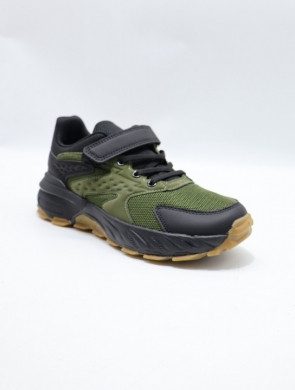 Buty sportowe młodzieżowe (36-41) A656 GREEN/YELLOW