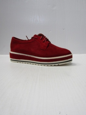 Półbuty damskie na płaskim (36-41) KS-7028 RED