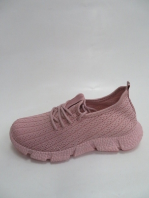 Buty sportowe damskie na płaskim (36-41) DQ207 PINK