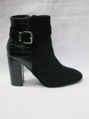 Botki damskie na obcasie (36-41) 77-232 BLACK