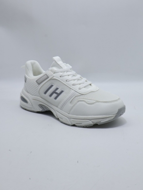 Buty sportowe damskie na płaskim (36-41) AD717 WH/LGREY