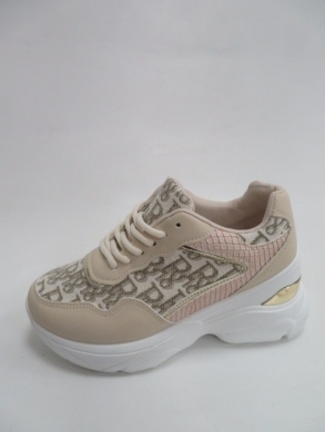 Sneakersy damskie niskie (36-41) GD-72 BEIGE