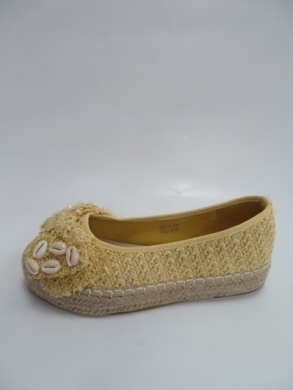 Baleriny damskie (36-41) J-8 YELLOW