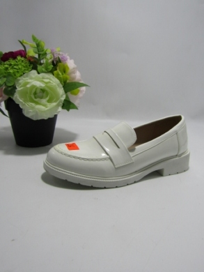 Mokasyny damskie na płaskim (36-41) LL994 WHITE