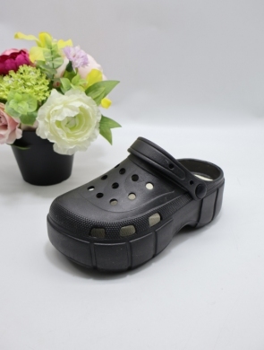 Kroksy damskie (36-41) 2033-1 BLACK