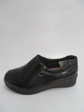 Półbuty damskie na koturnie (36-41) 763 BLACK