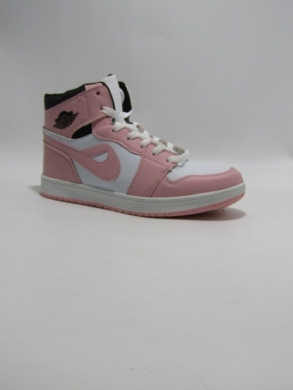 Buty sportowe młodzieżowe (36-41) D90H-5 WH/PINK