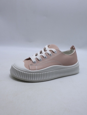 Trampki damskie na płaskim (36-40) XY4173-5 PINK