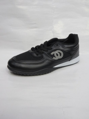 Buty sportowe damskie na płaskim (36-41) XHB-27 BLACK