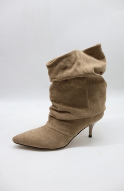 Botki damskie na szpilce (36-41) CLS-630 KHAKI