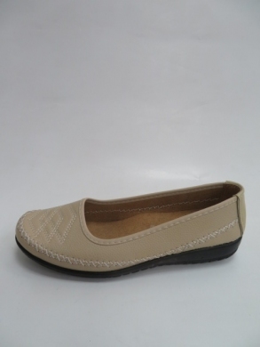 Półbuty damskie na płaskim (36-41) A76 BEIGE