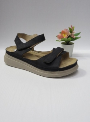Sandały damskie na koturnie (39-43) DT21-3 BLACK