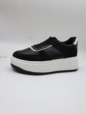 Buty sportowe damskie na płaskim (36-41) BL292 BLACK