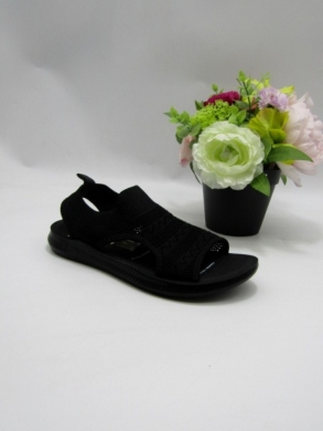 Sandały damskie na płaskim (36-41) FY6965 BLACK
