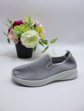 Buty sportowe damskie na płaskim (36-41) 2898 GREY