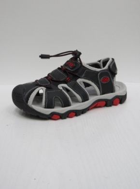 Sandały chłopięce (33-38) AB207 BLACK/RED