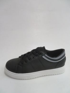 Buty sportowe damskie na płaskim (36-41) X612 BLACK