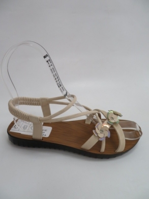 Sandały Damskie na płaskim (36-41) W251 BEIGE