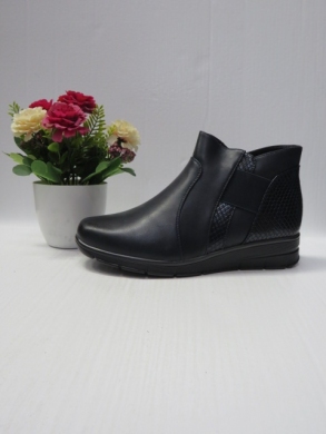 Botki damskie ocieplane na płaskim (36-41) ML-15 BLUE