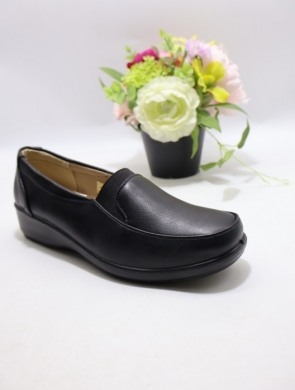 Półbuty damskie na płaskim (36-41) C-01 BLACK