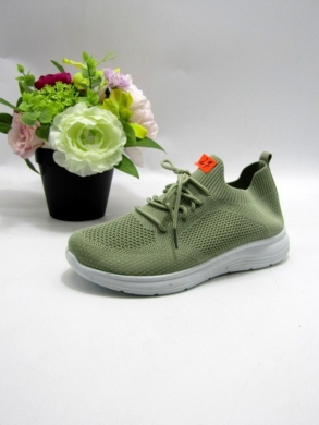 Buty sportowe damskie na płaskim (36-41) EV-366 GREEN