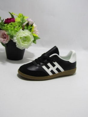 Buty sportowe damskie na płaskim (36-41) FZL-3 BL/WHITE