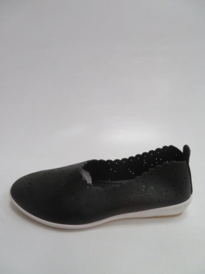 Tenisówki damskie na płaskim (36-41) HC0318 BLACK