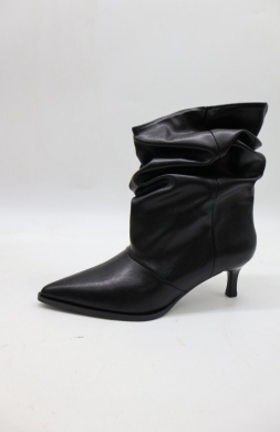Botki damskie na szpilce (36-41) 69036 BLACK
