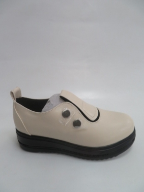 Półbuty damskie na płaskim (36-41) C21-8652 BEIGE